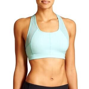Athleta push the limit mint blue racerback sportsbra SMALL
